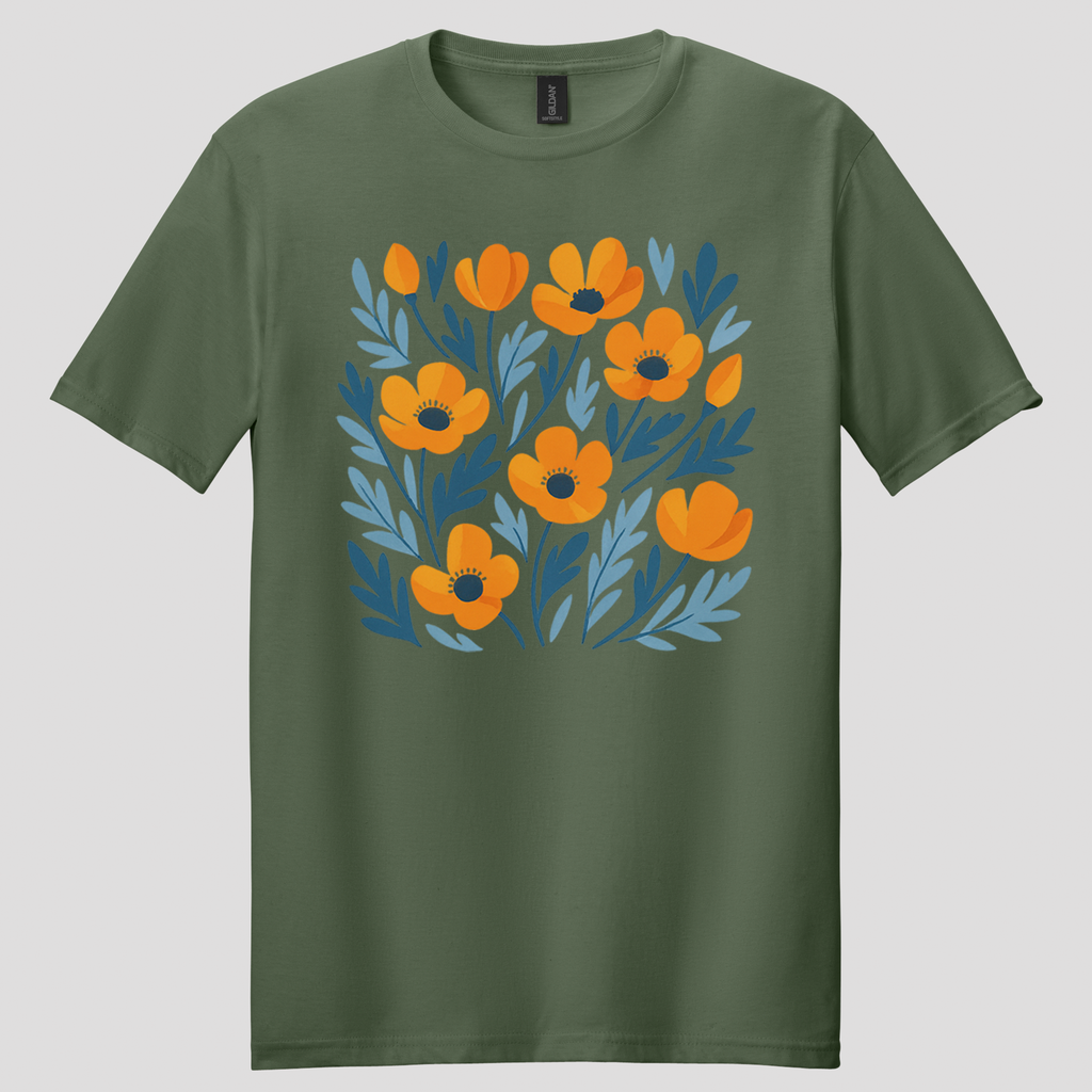 California Poppies T-shirt