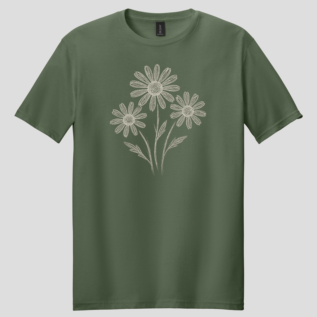 Daisy Sketch T-Shirt
