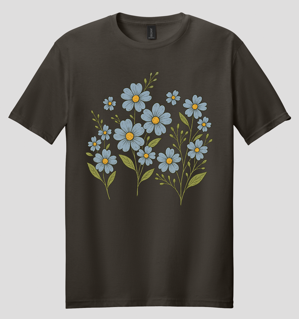 Blue Beauties Wildflower T-shirt