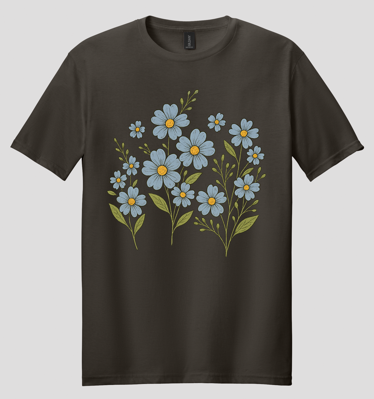 Blue Beauties Wildflower T-shirt