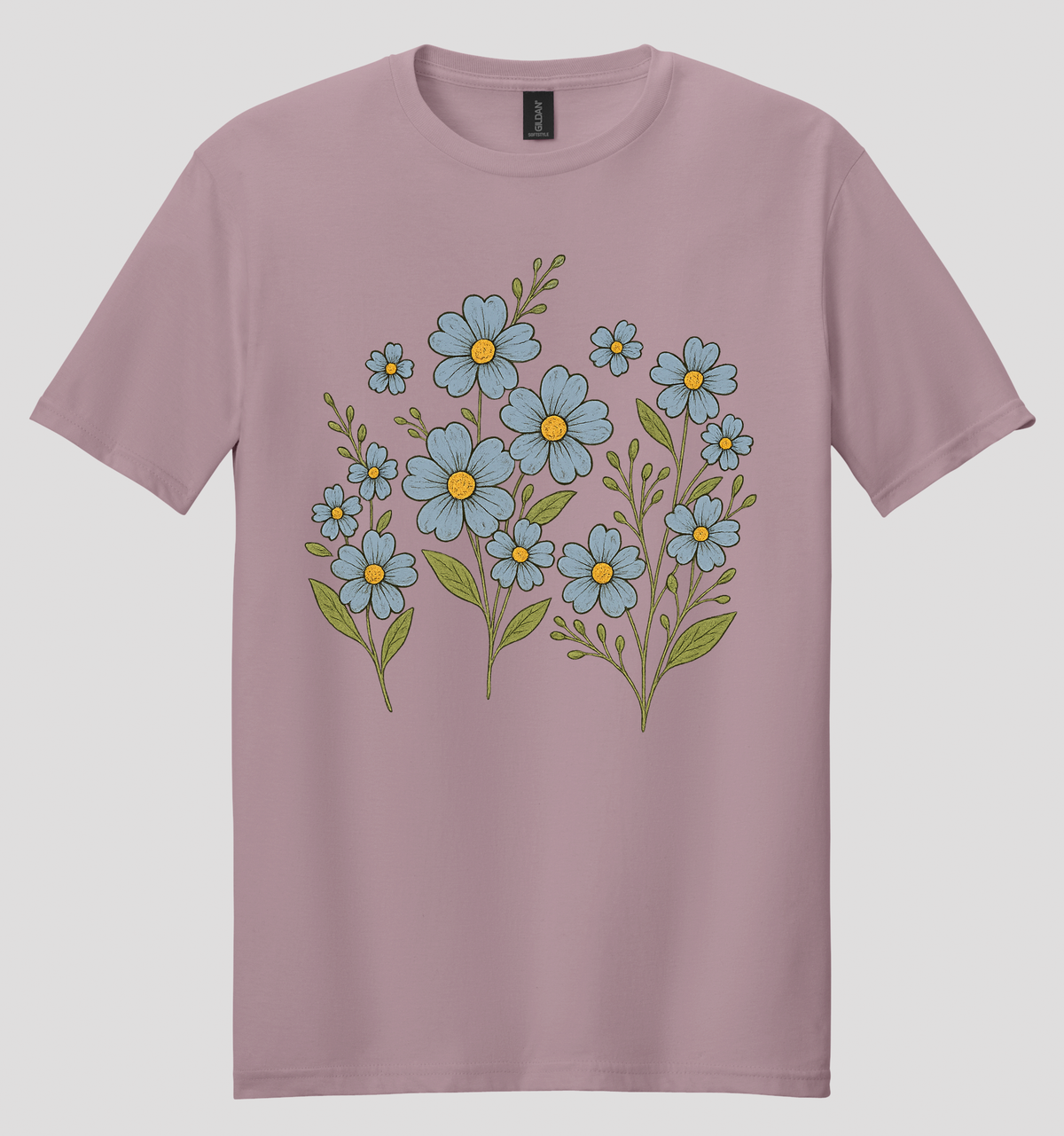 Blue Beauties Wildflower T-shirt