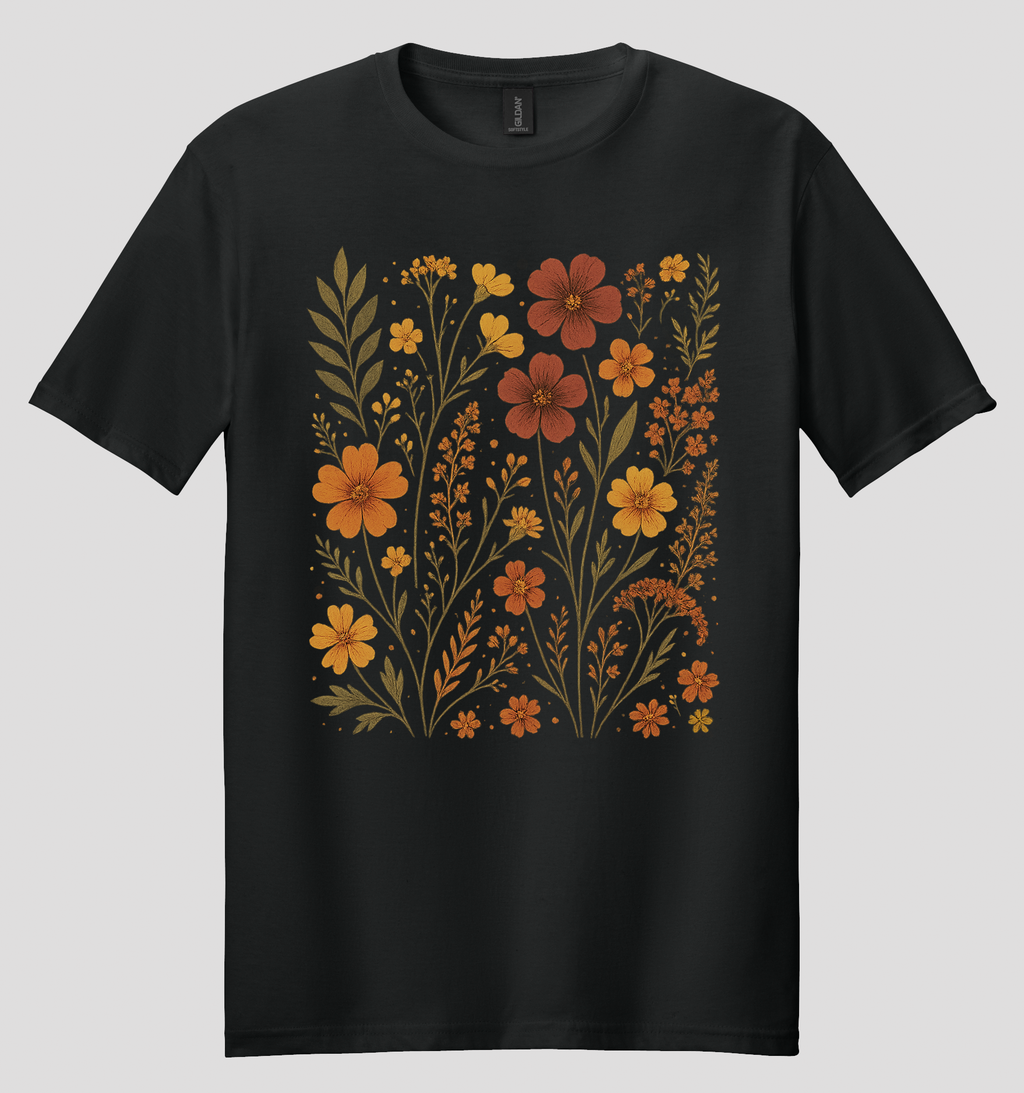 Vintage Wildflowers T-shirt