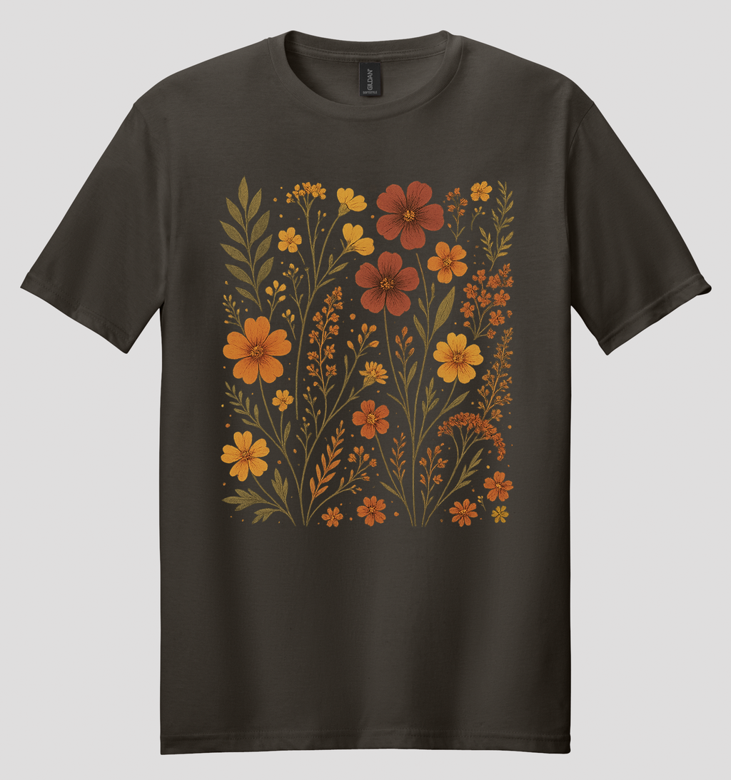 Vintage Wildflowers T-shirt