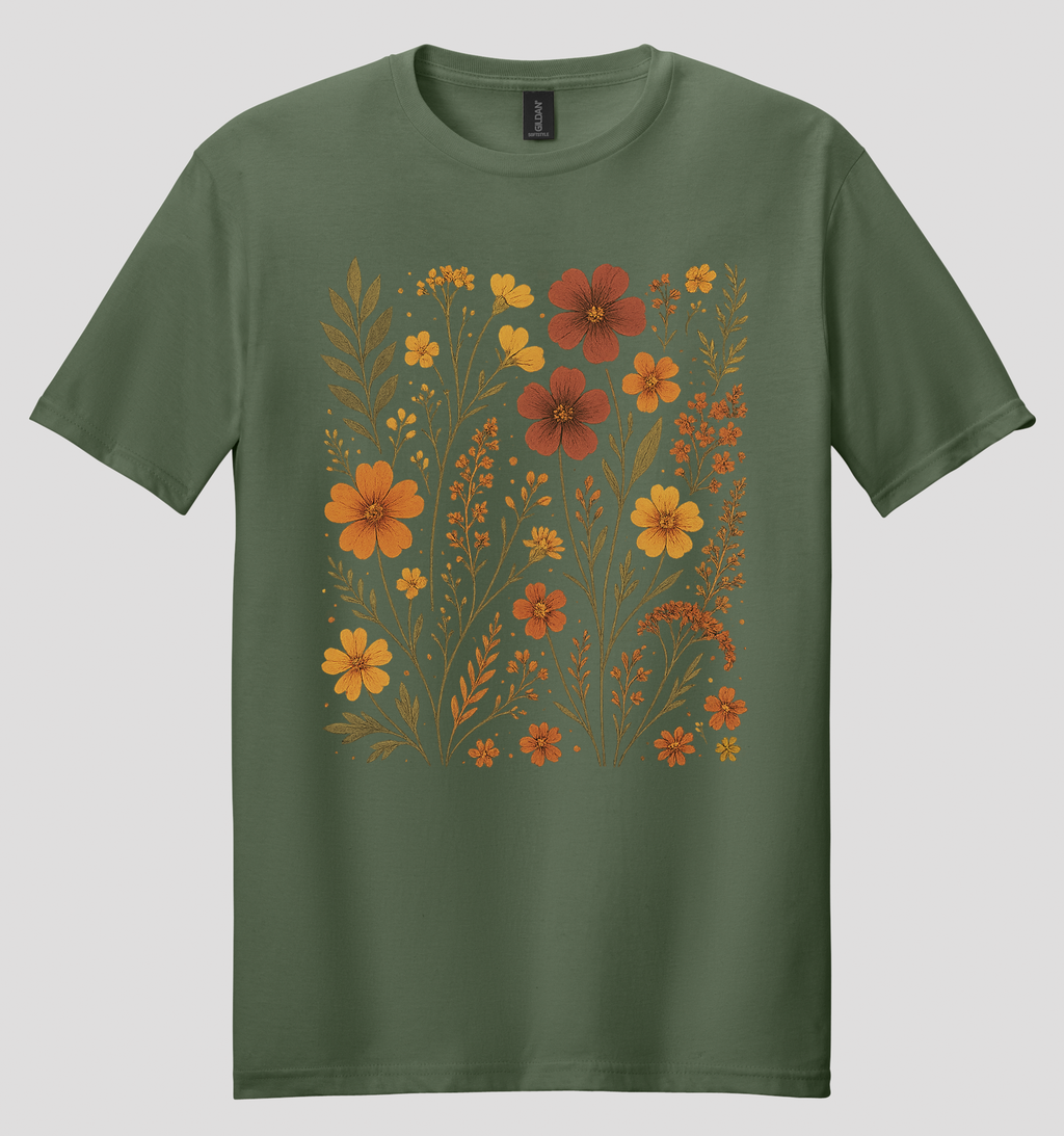 Vintage Wildflowers T-shirt