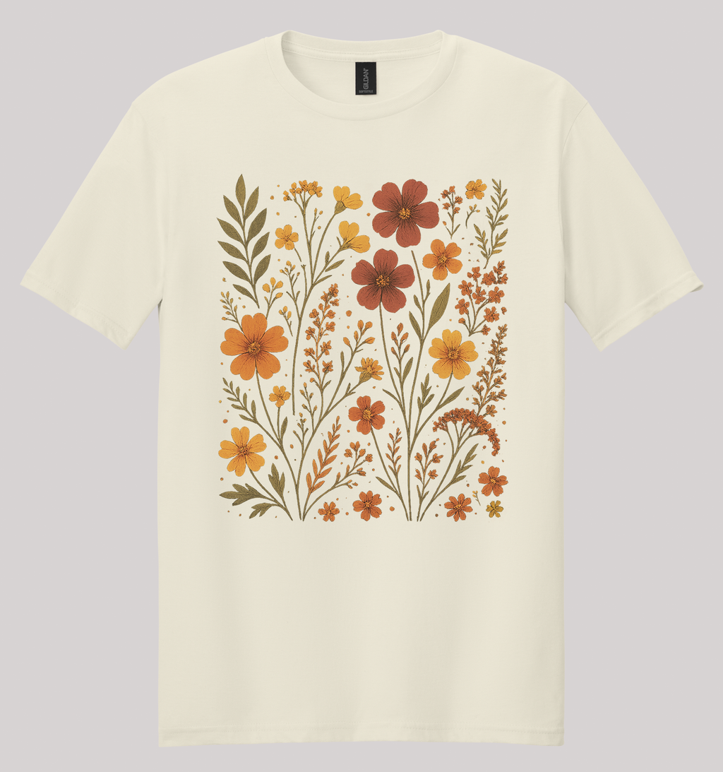 Vintage Wildflowers T-shirt