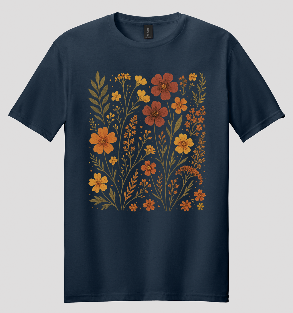 Vintage Wildflowers T-shirt
