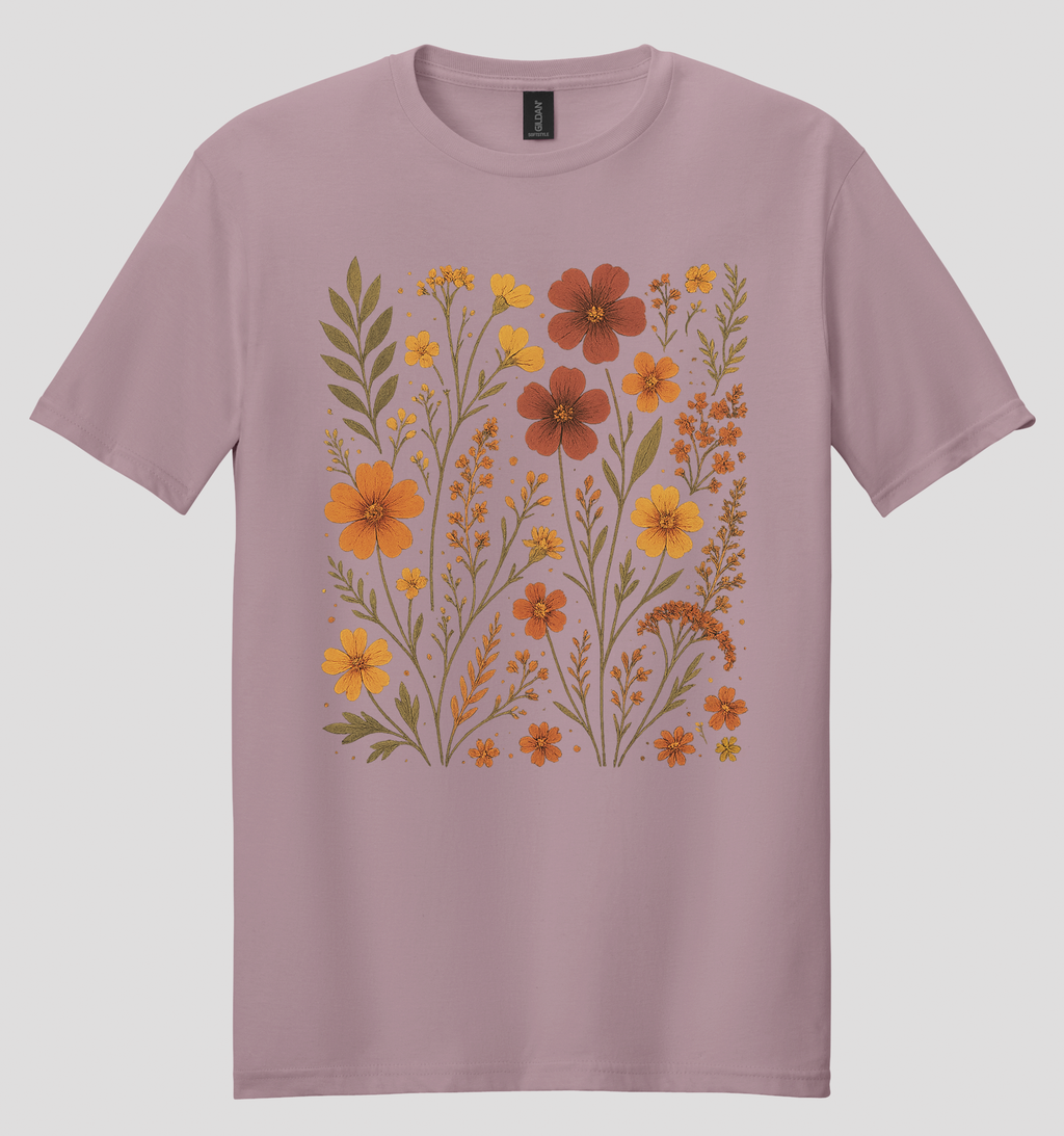 Vintage Wildflowers T-shirt
