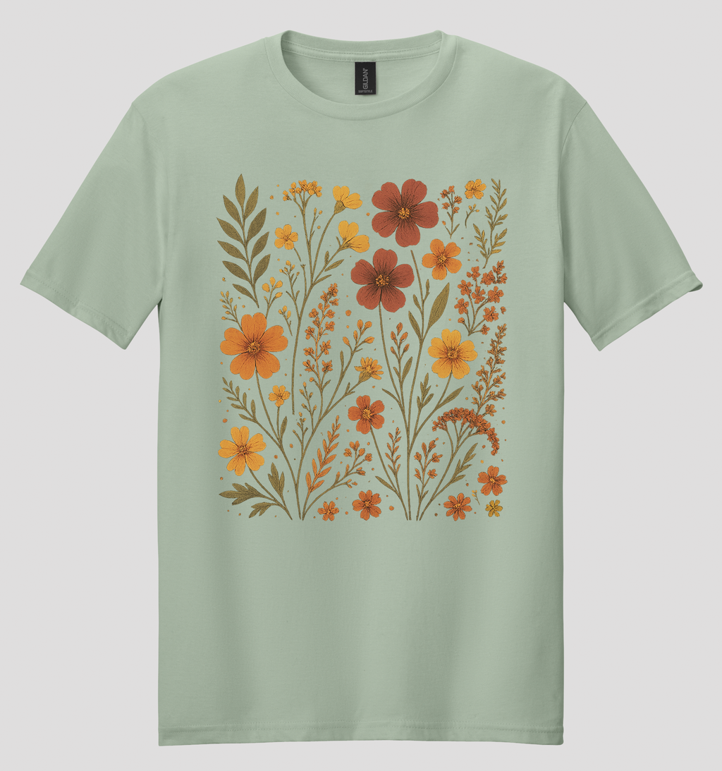 Vintage Wildflowers T-shirt