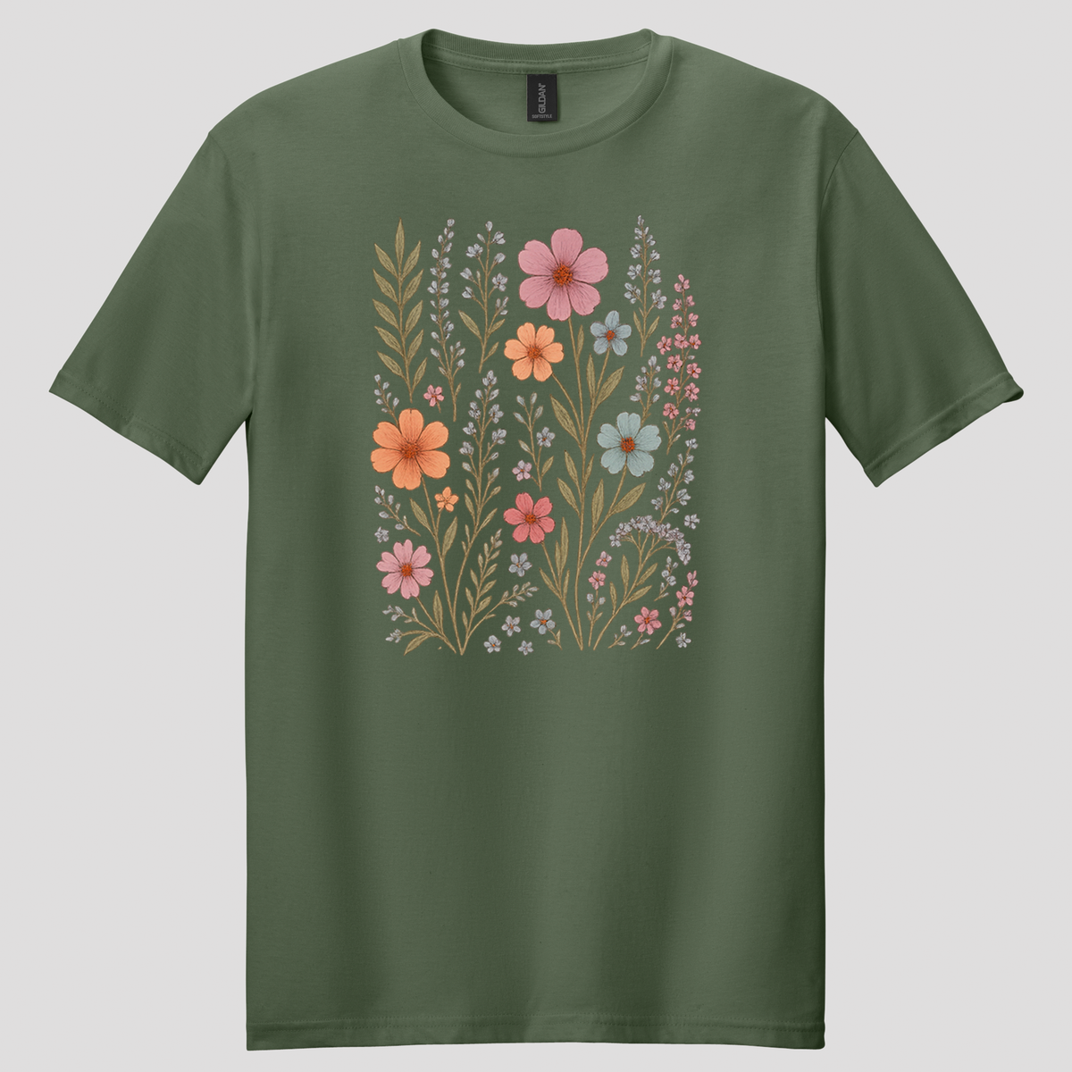 Pressed Wildflowers T-shirt