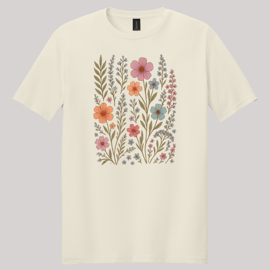 Pressed Wildflowers T-shirt