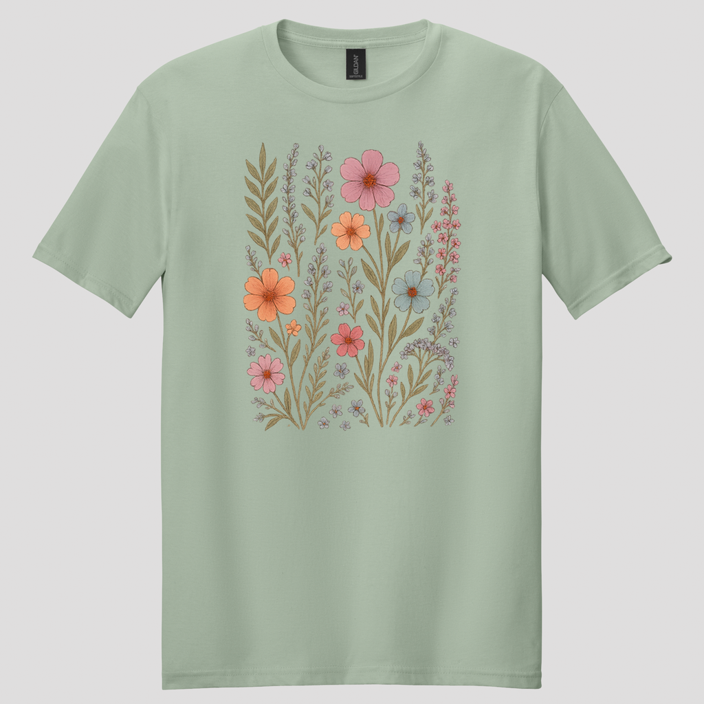Pressed Wildflowers T-shirt