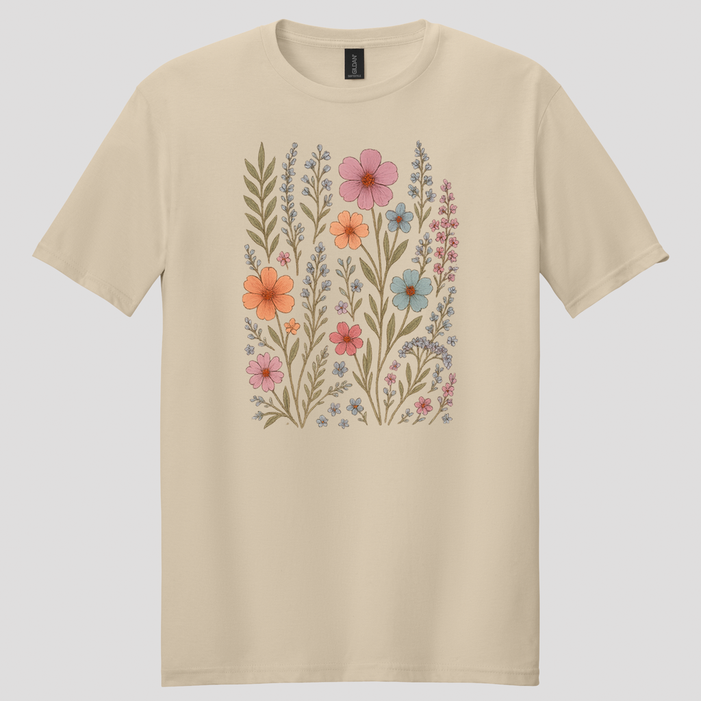 Pressed Wildflowers T-shirt