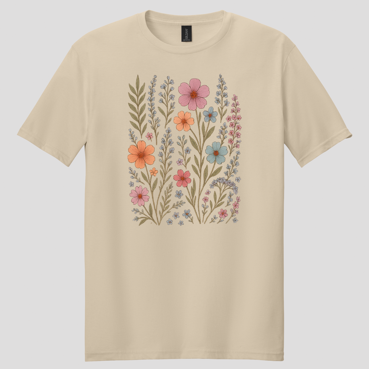 Pressed Wildflowers T-shirt