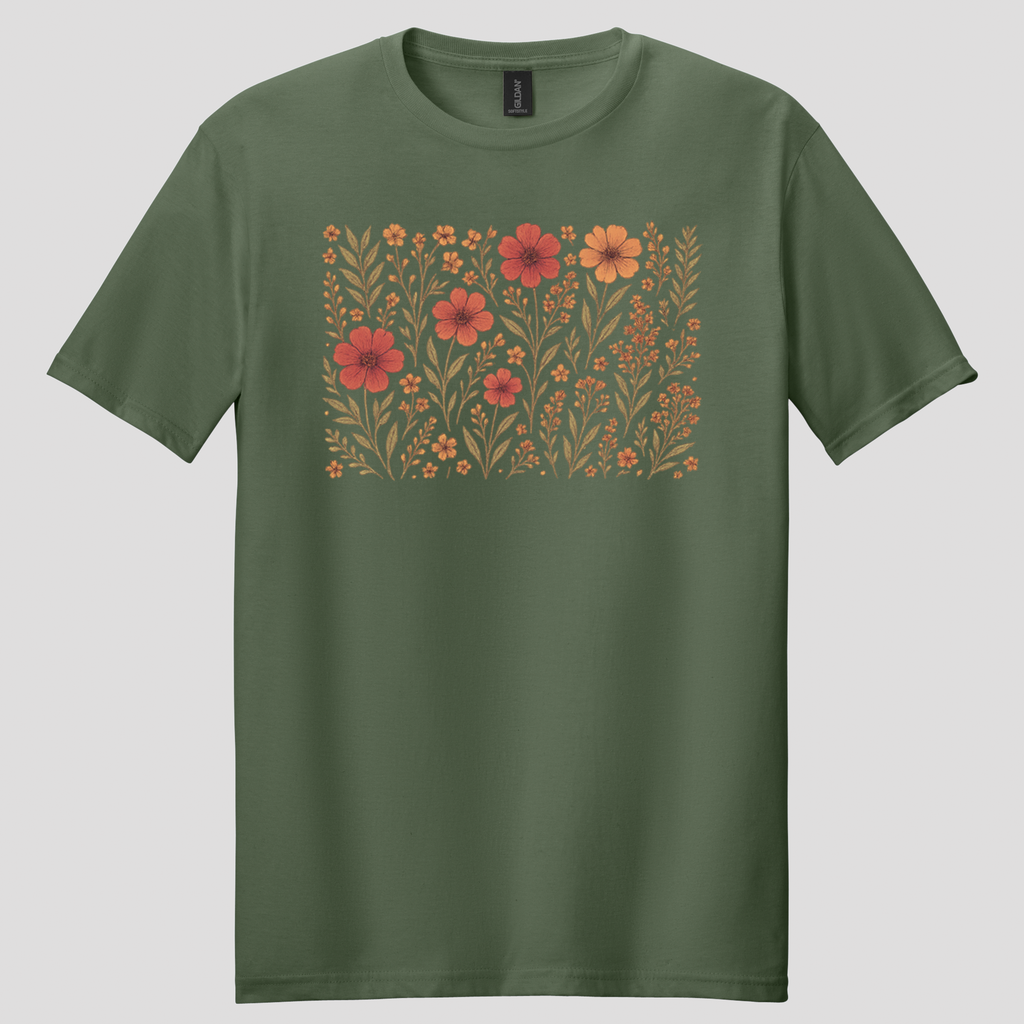 Pressed Wildflowers T-shirt