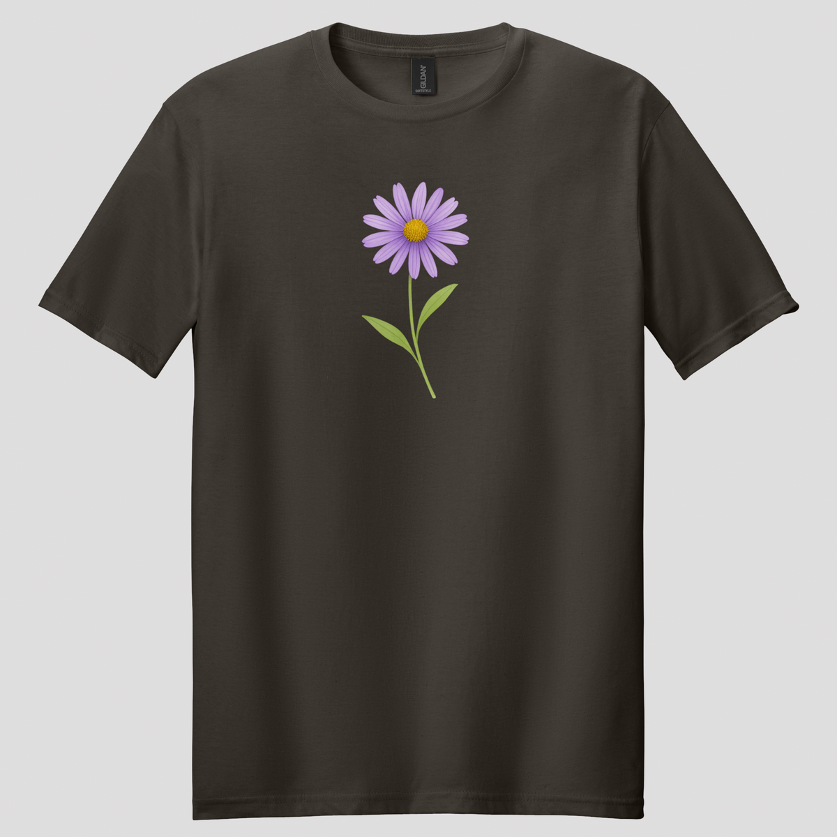 Purple Aster Wildflower T-shirt