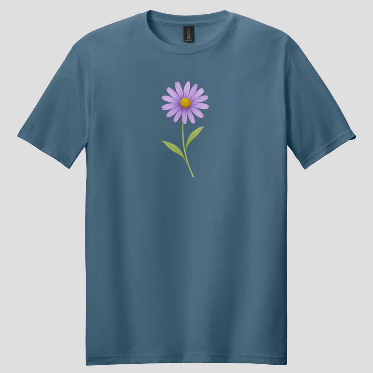 Purple Aster Wildflower T-shirt