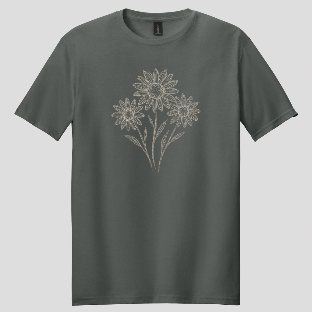Sunflower Sketch T-Shirt
