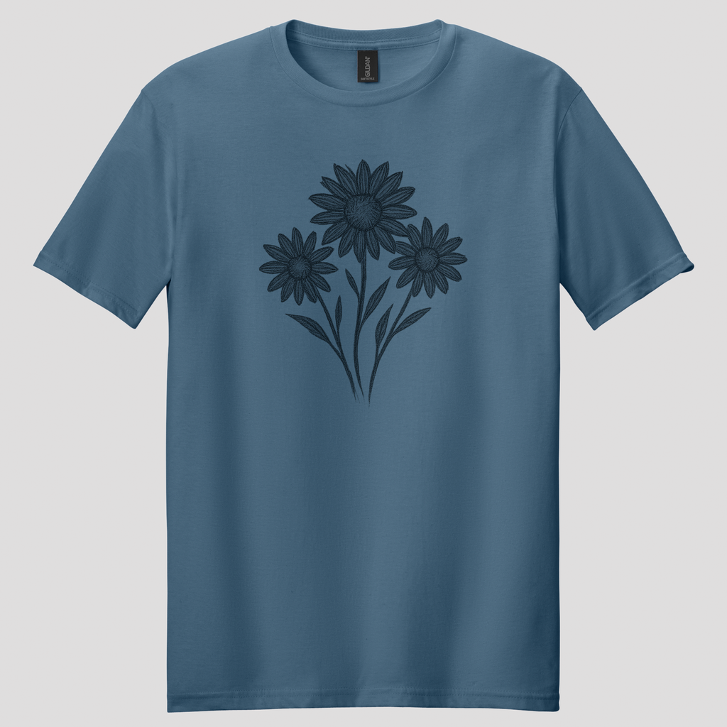 Sunflower Sketch T-Shirt