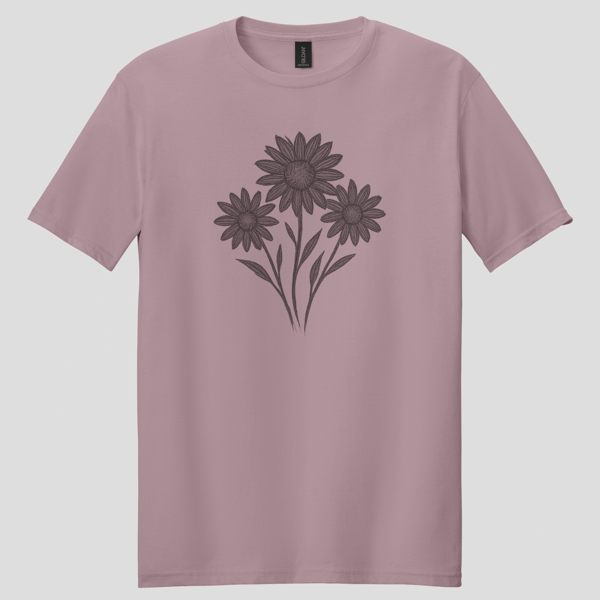 Sunflower Sketch T-Shirt