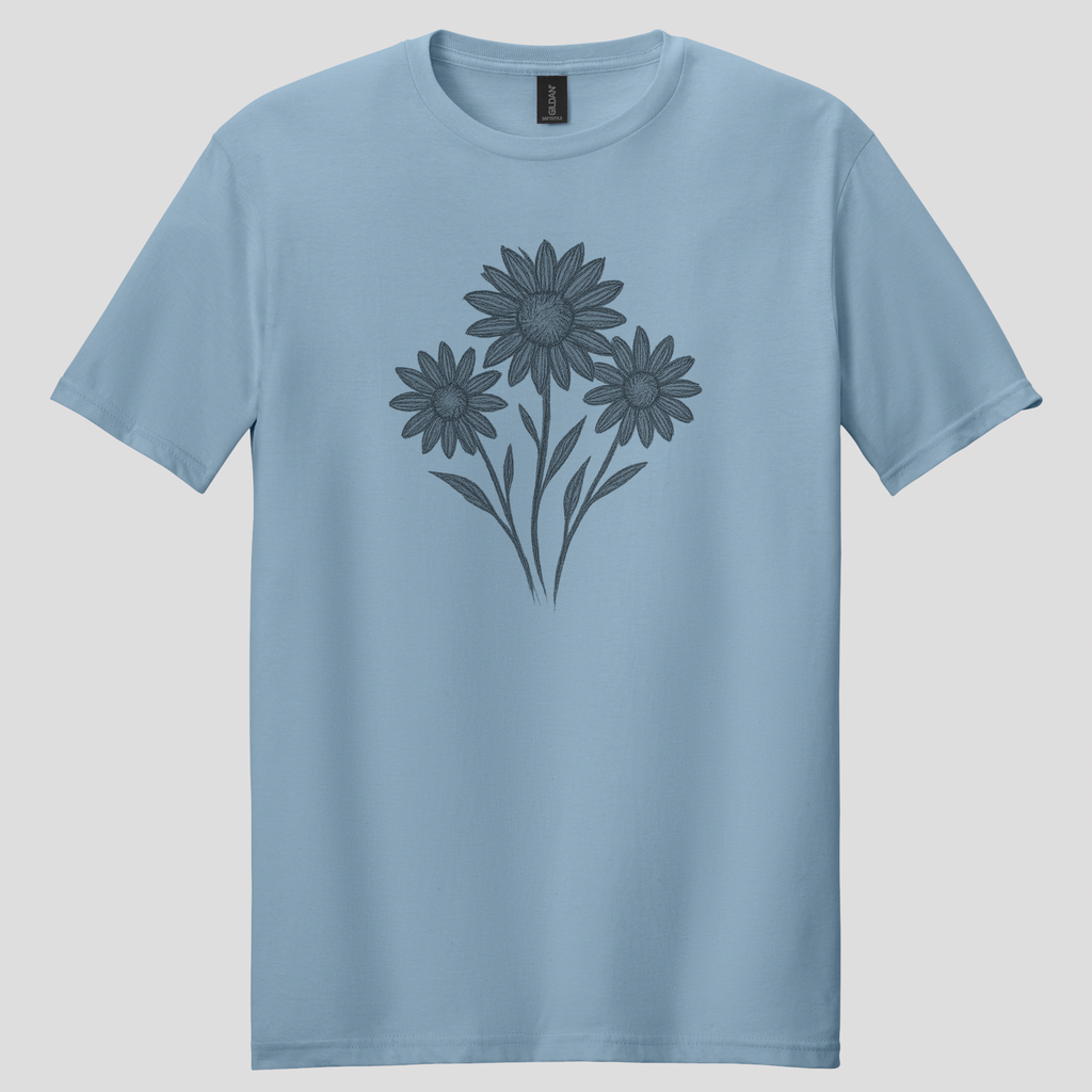 Sunflower Sketch T-Shirt