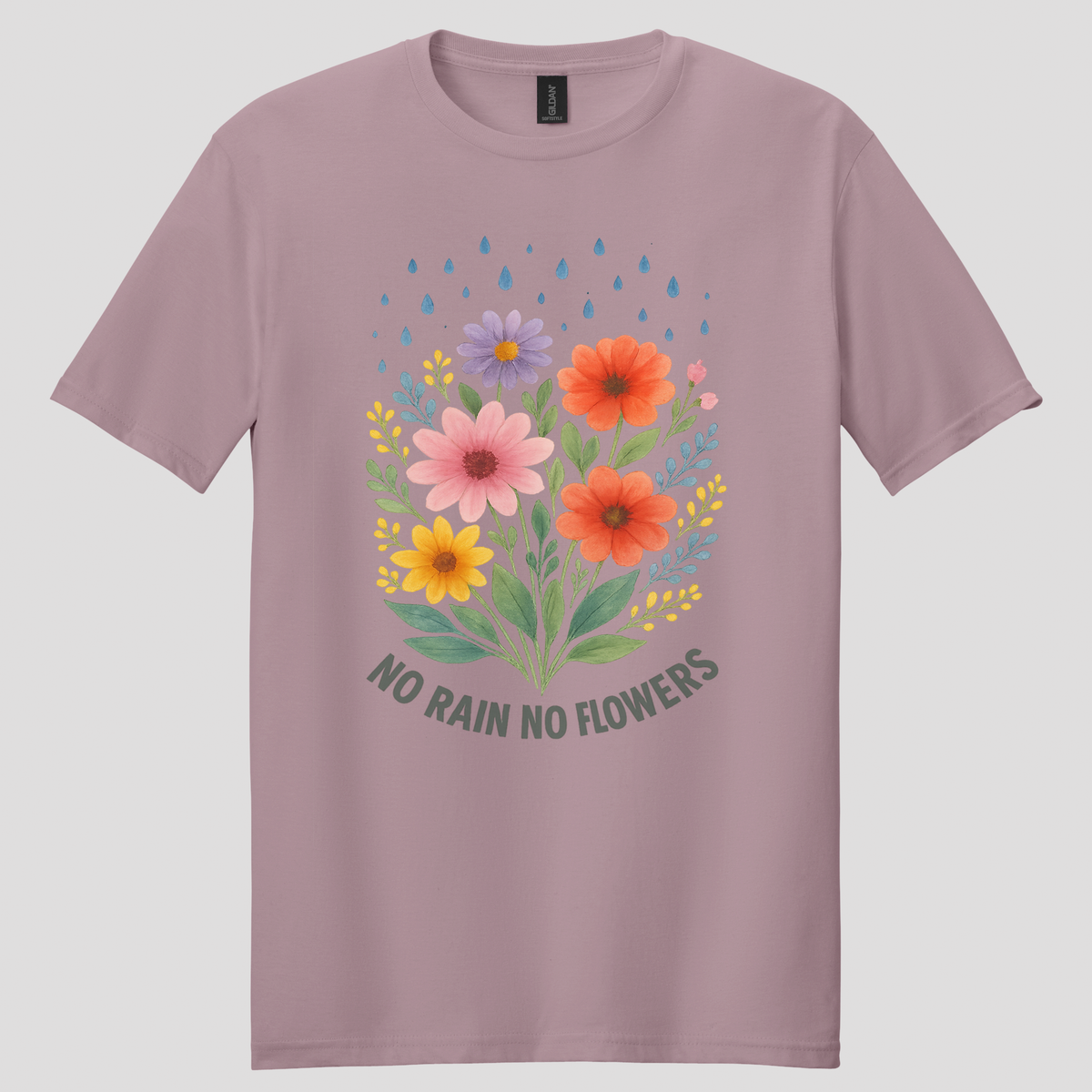 No Rain, No Flowers T-shirt