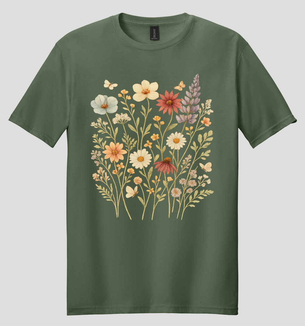 Vintage Wildflower T-shirt