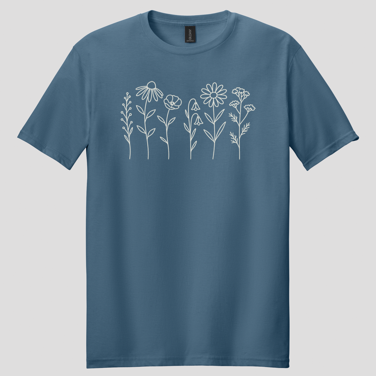 Wildflower Doodles T-shirt