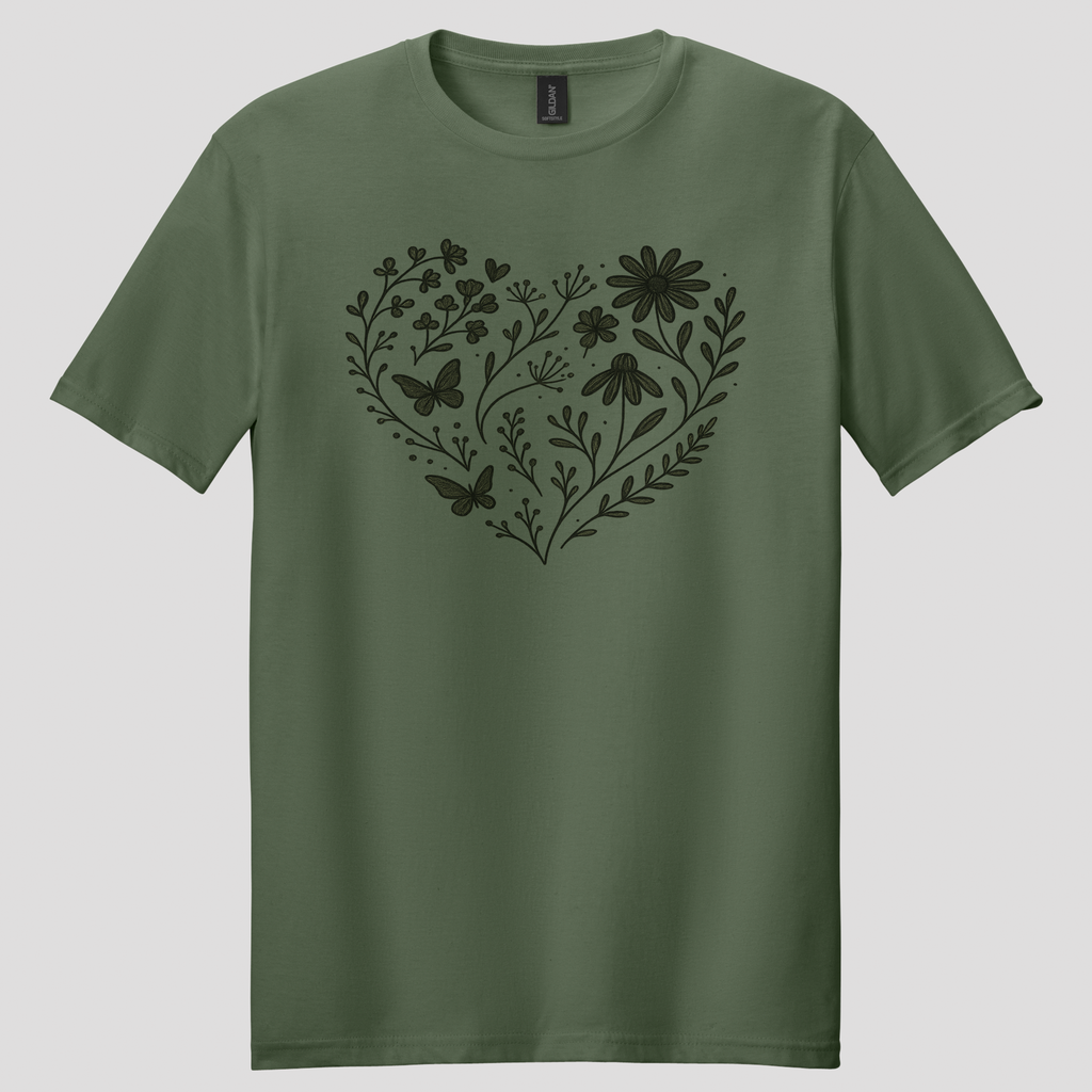 A Wildflower At Heart T-Shirt