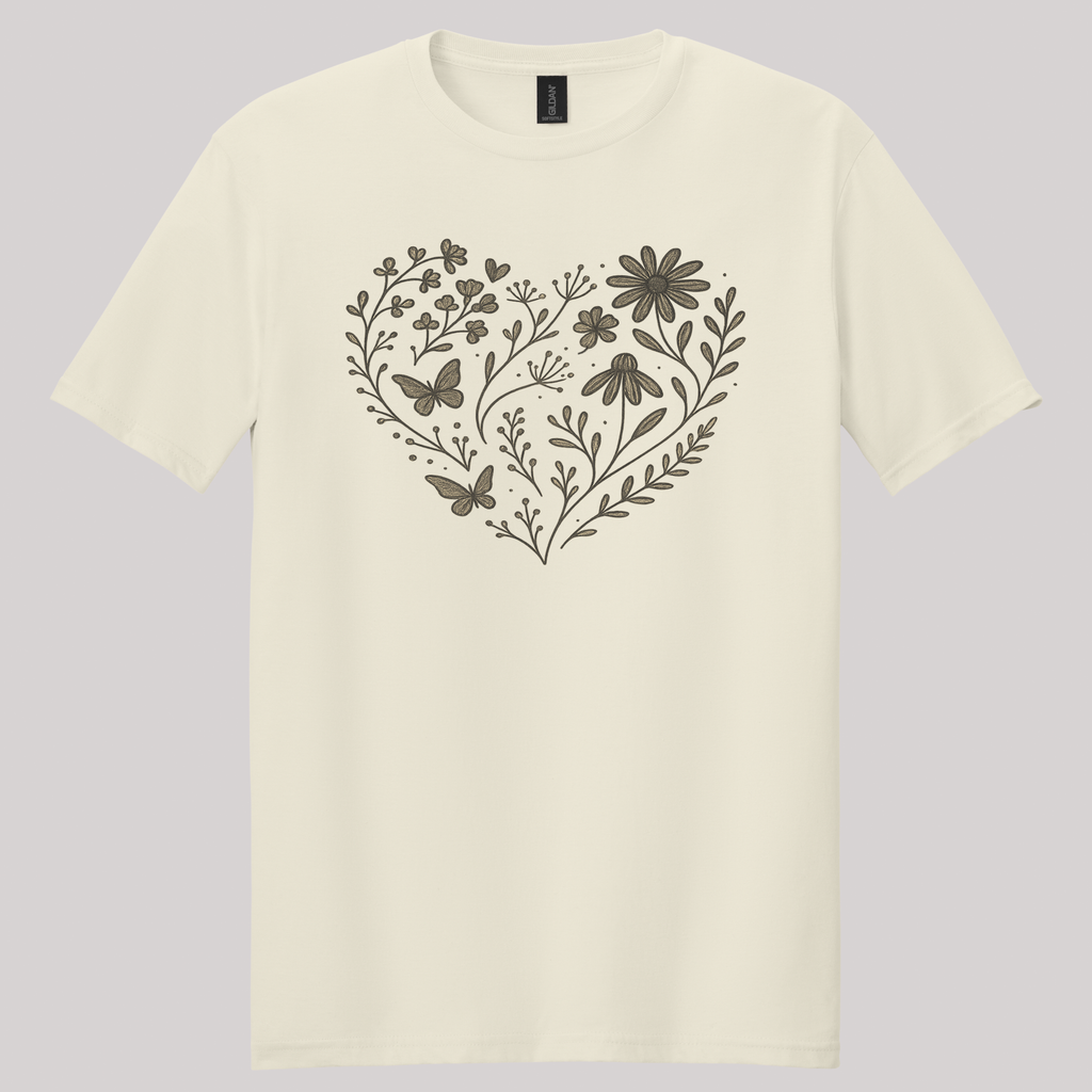 A Wildflower At Heart T-Shirt