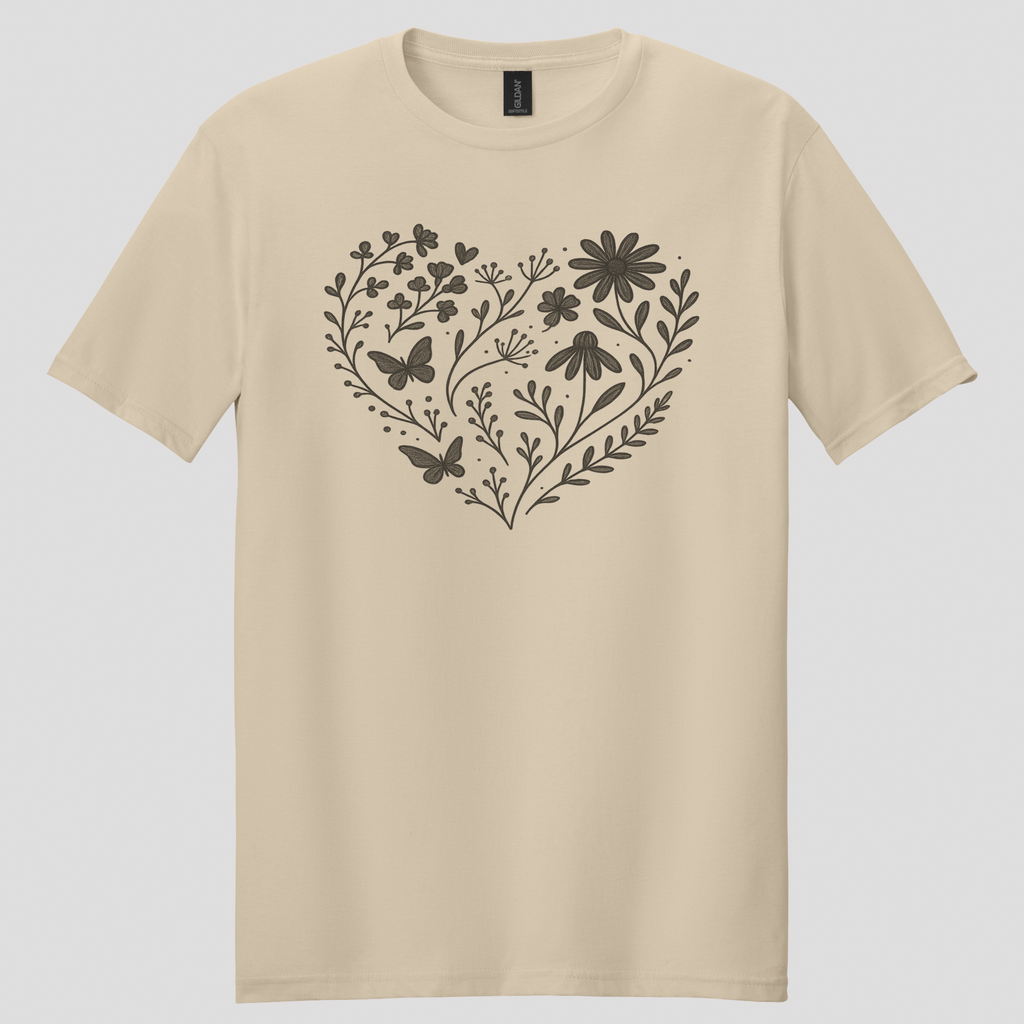 A Wildflower At Heart T-Shirt