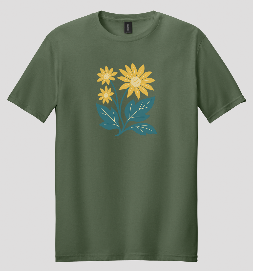 Wonky Wildflowers T-shirt